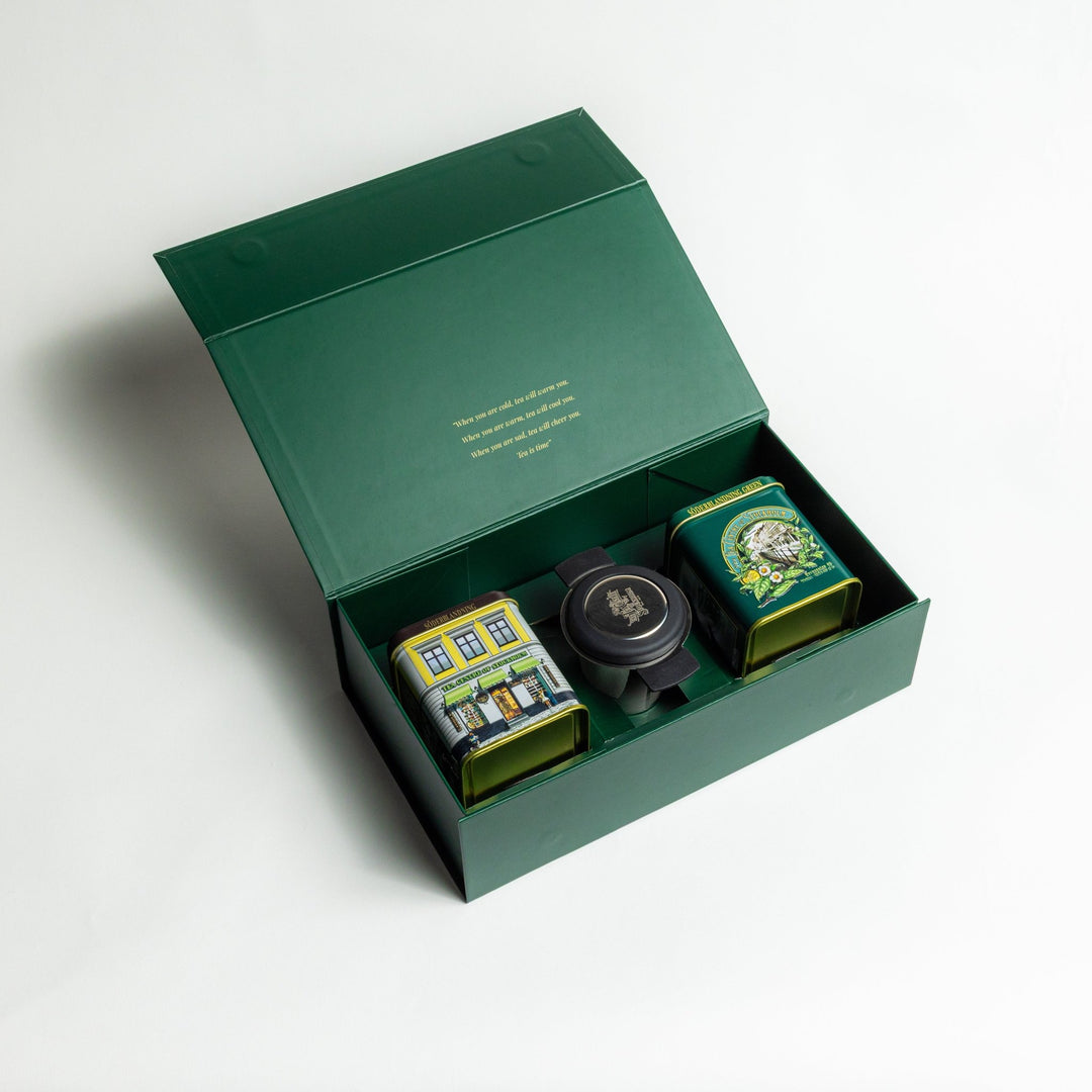 Presentbox – två teburkar & tesil - The Tea Centre of Stockholm