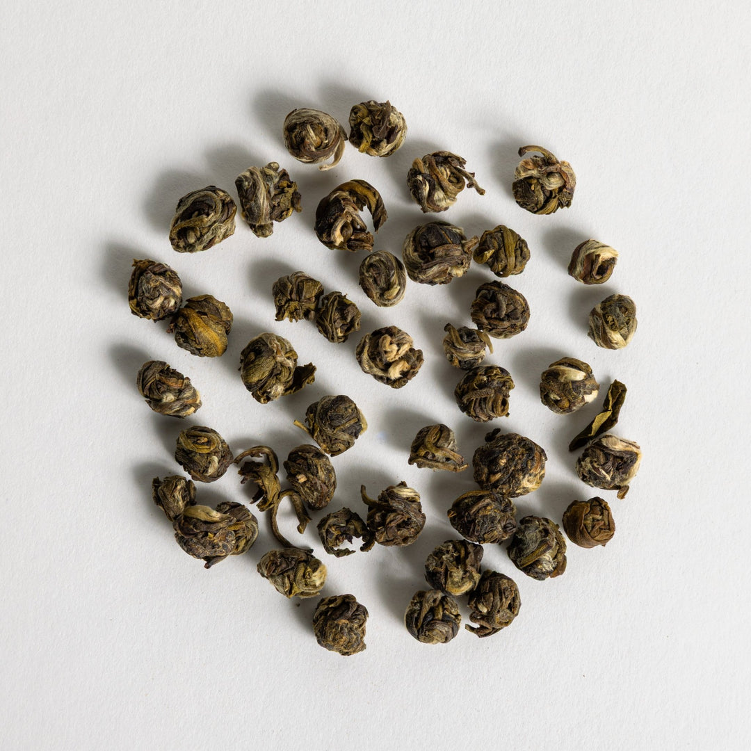 Silvery Dragon Pearls EKO - The Tea Centre of Stockholm