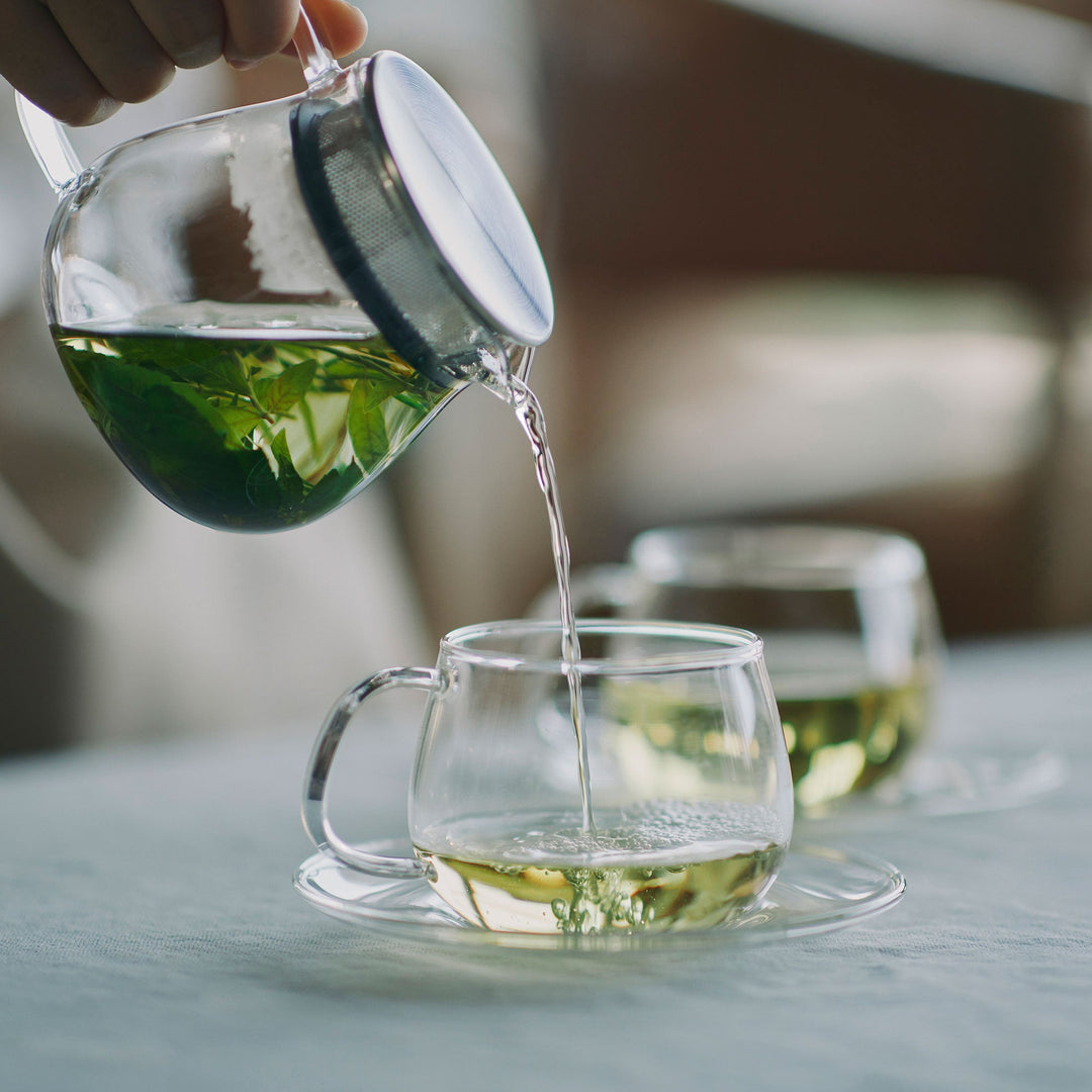 Tekopp UNITEA Glas 350ml - The Tea Centre of Stockholm